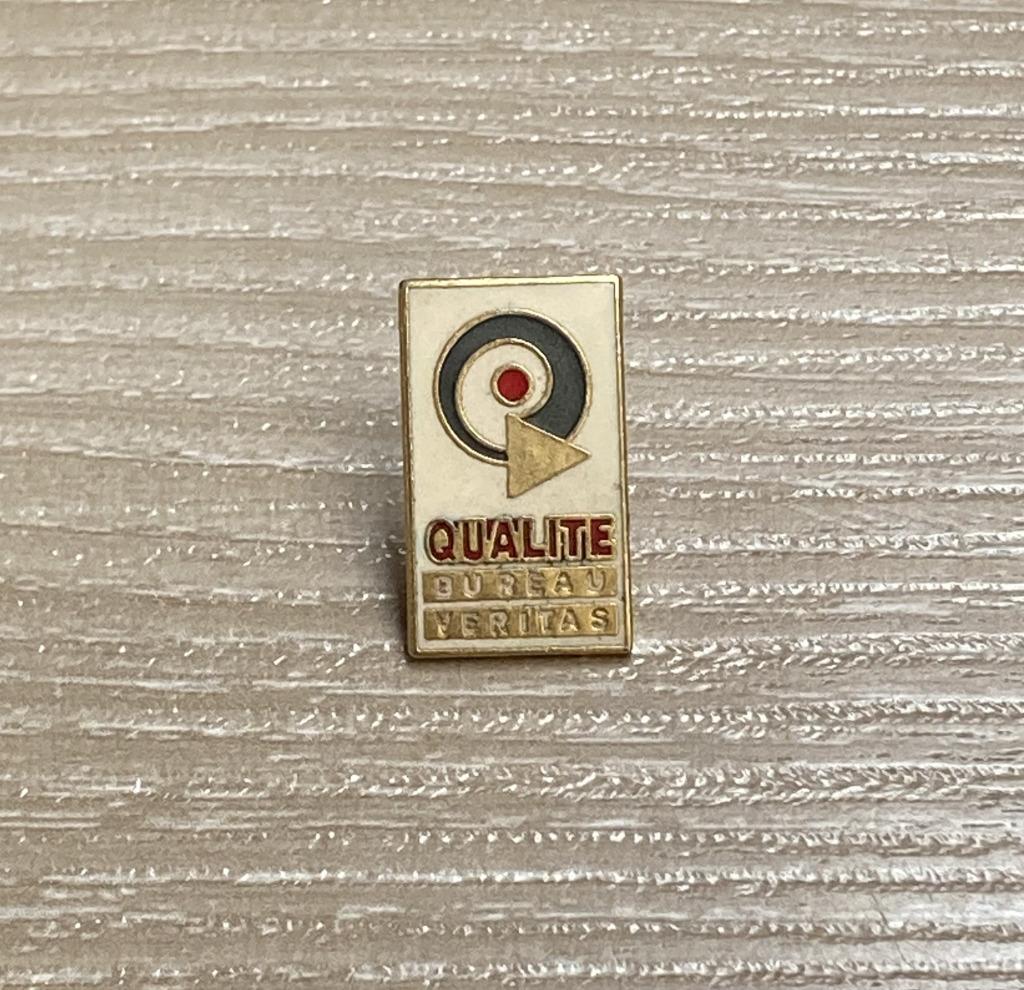 PIN - BUREAU VERITAS, Envoi, Utilisé, Autres sujets/thèmes, Insigne ou Pin's