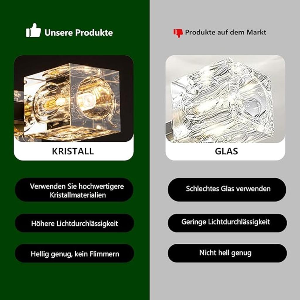Plafonnier en cristal moderne LIVRAISON RAPIDE ET GRATUITE, Envoi, Neuf, MODERN