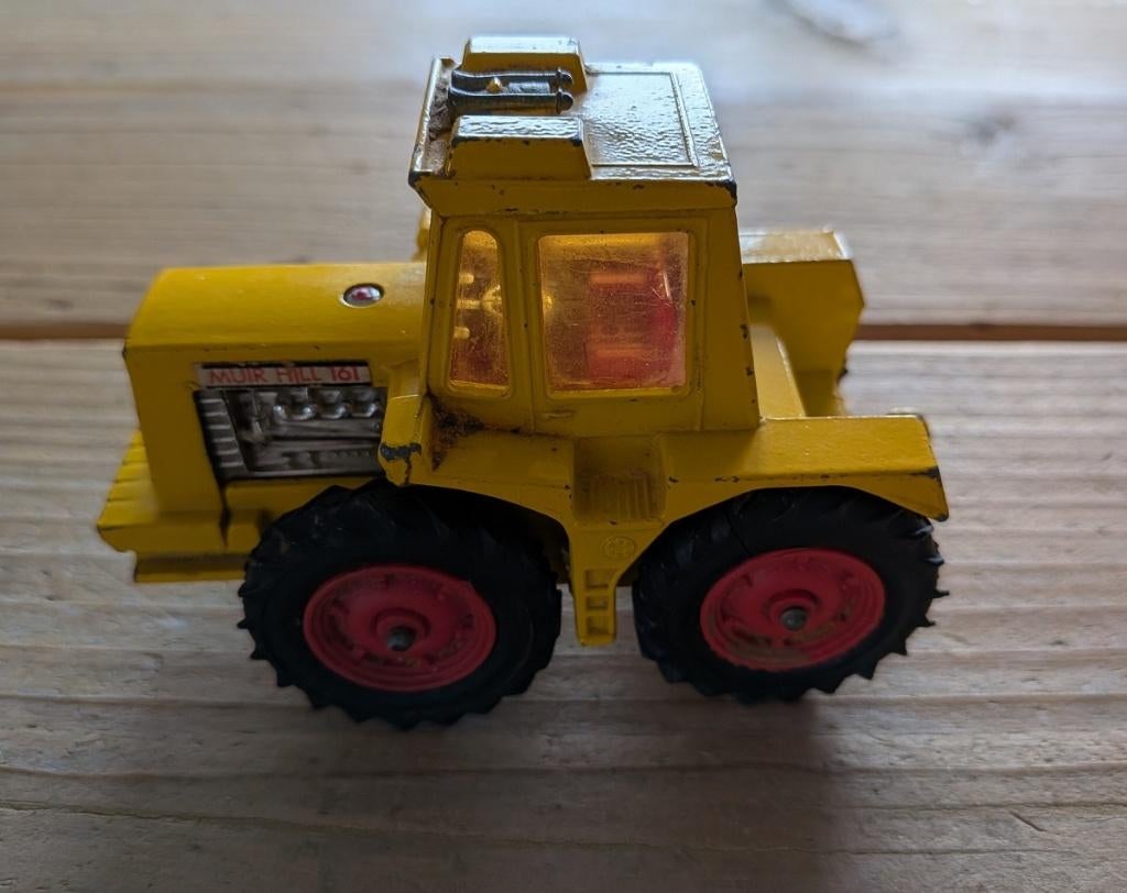 Tracteur Vintage Matchbox Superkings K-5 Muir-Hill 161 1972, Collections, Enlèvement ou Envoi, Utilisé