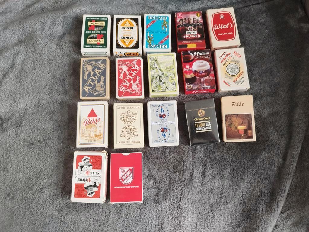 Divers jeux de cartes brasserie, Enlèvement ou Envoi, Comme neuf, Autres types