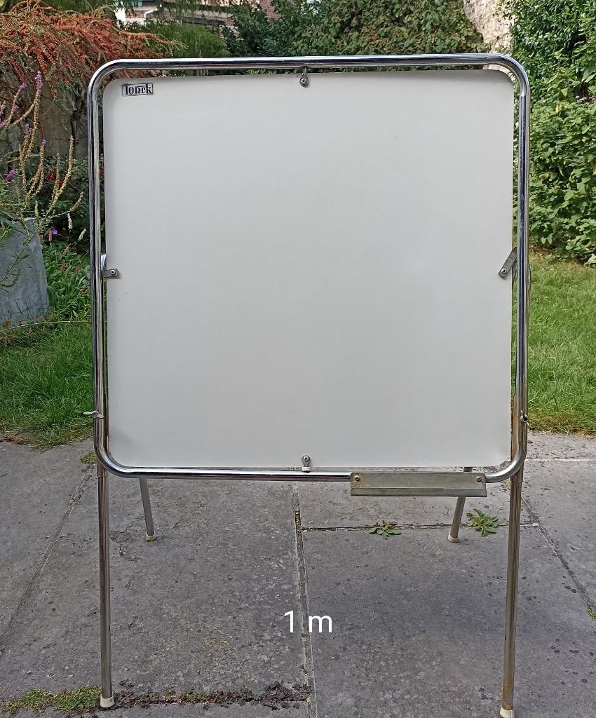 Vintage dubbelzijdig bord voor kinderen, Ophalen, Gebruikt