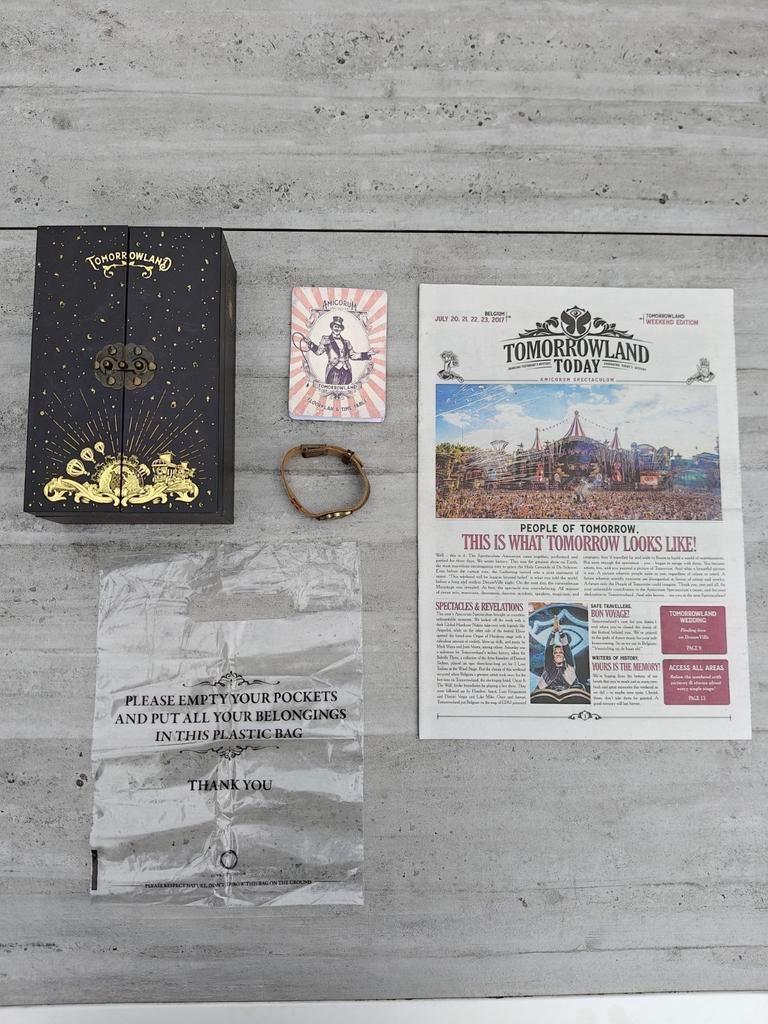 Tomorrowland 2017 - treasure case en unieke items.