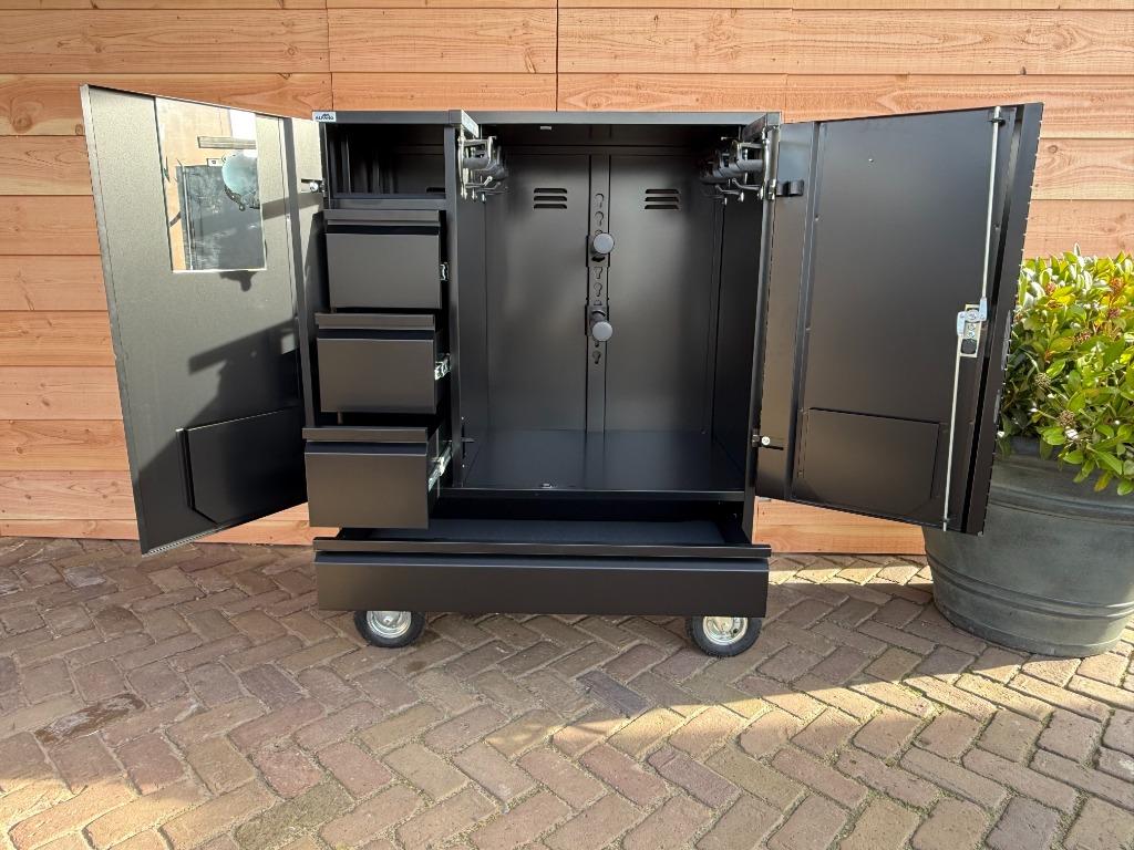 MIDI COMFORT 200 BLACK Alfako Concourskast | zadelkast, Dieren en Toebehoren, Ophalen, Nieuw, Overige soorten