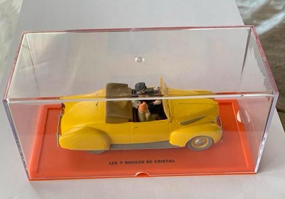 La voiture Tintin de Lincoln Zéphir du Capitaine Haddock, Collections, Personnages de BD, Comme neuf, Statue ou Figurine, Tintin
