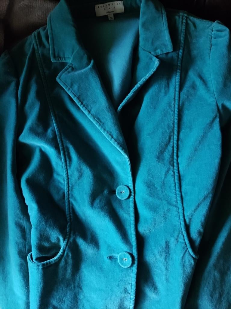 ESSENTIEL GIRLS Antwerp, blazer bleu pomme vert d'eau, taill, Enlèvement ou Envoi, Comme neuf