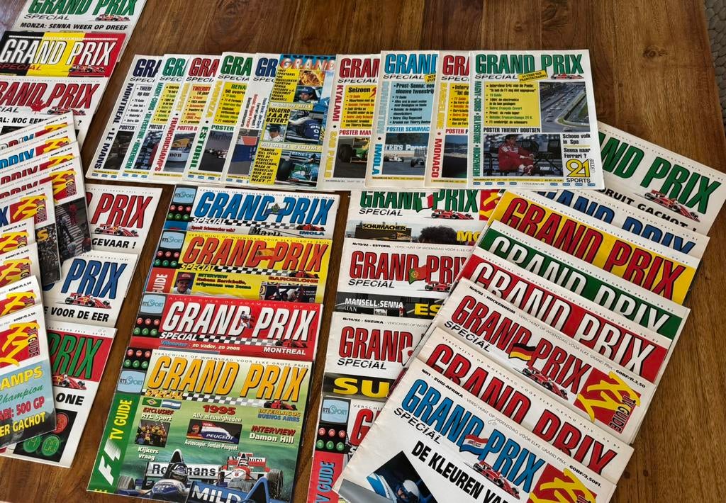 Grand lot de magazines Grand Prix, Livres, Enlèvement ou Envoi, Comme neuf, Sports et Loisirs