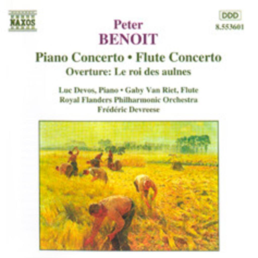 Peter Benoit - Piano Concerto / Flute Concerto, Cd's en Dvd's, Cd's | Klassiek, Zo goed als nieuw, Orkest of Ballet, Barok, Ophalen of Verzenden