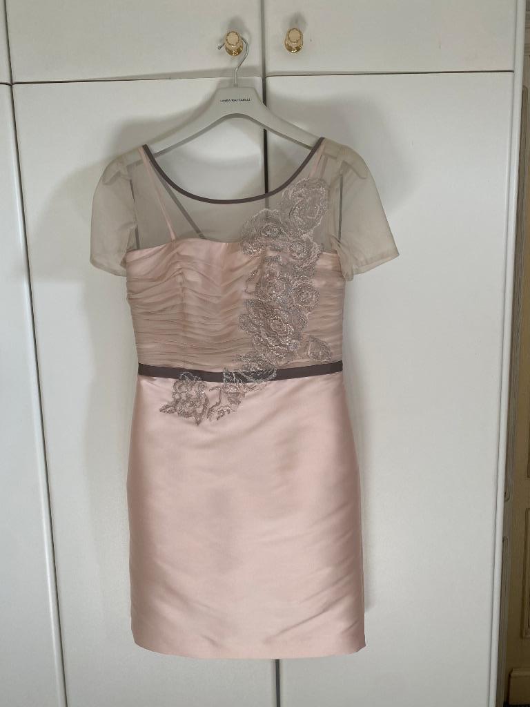 lichtroze feestkleedje Linea Raffaeli, Kleding | Dames, Maat 38/40 (M), Linea raffaelli, Nieuw, Ophalen of Verzenden