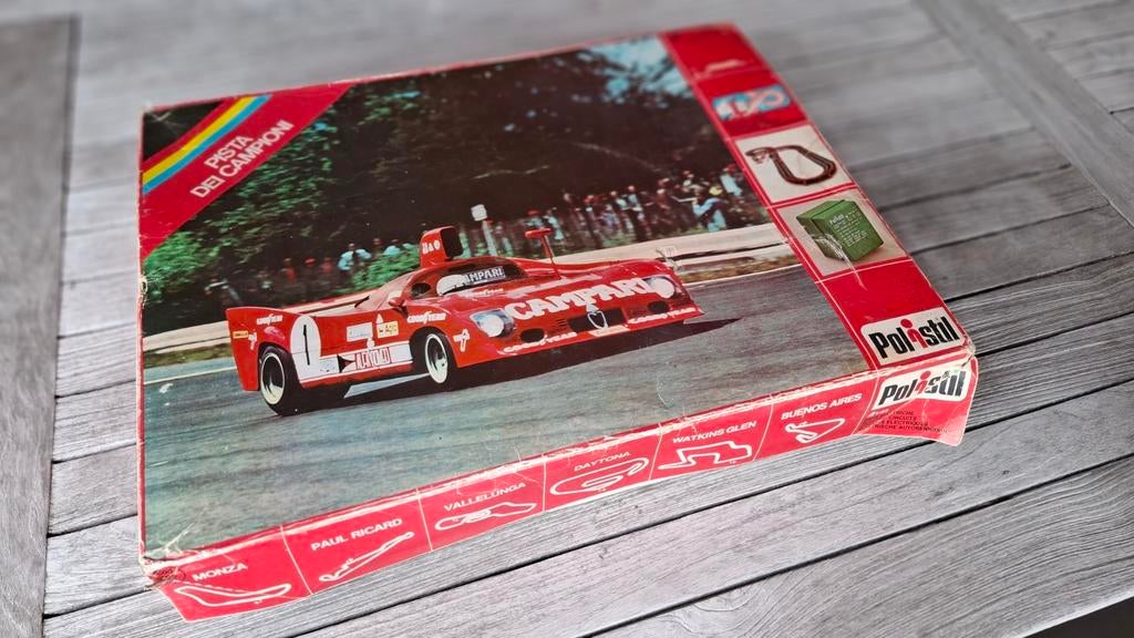 Polistil Pista dei campioni, Ophalen