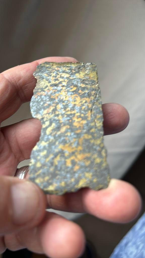 Plaque pyrite où chalcopyrite ou autre à identifier, Collections, Enlèvement ou Envoi