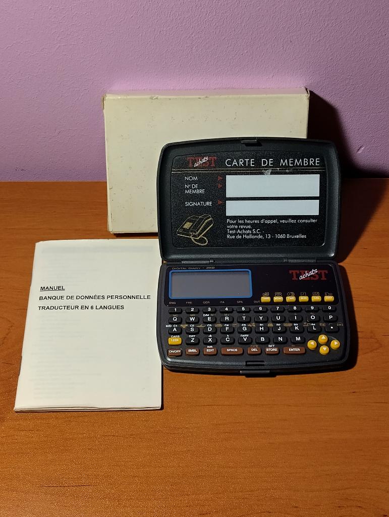 Traducteur portable (6 langues) vintage, vendu sans piles, Antiquités & Art, Enlèvement