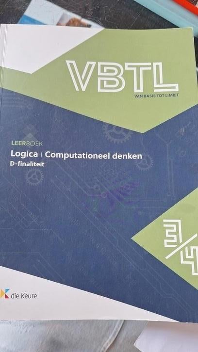 isbn 9789048640690 vbtl3/4 logica comput denken, Ophalen of Verzenden, Gelezen
