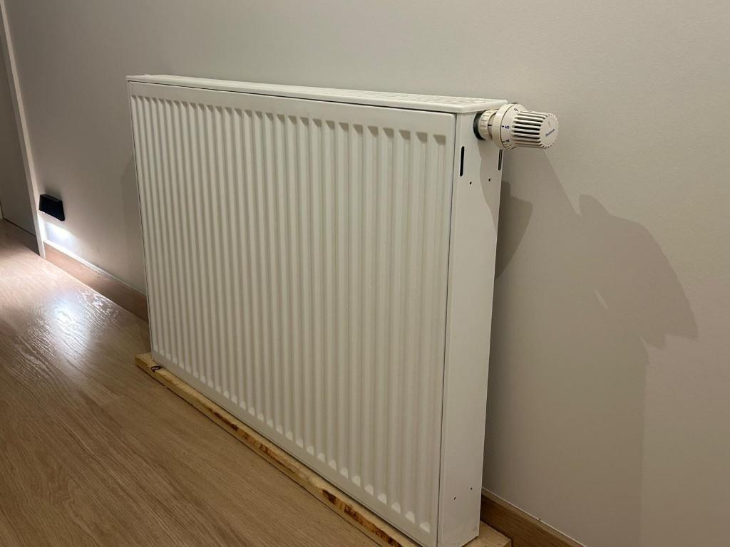 radiator met thermostaat kraan Buderus, Ophalen, Zo goed als nieuw, Overige typen