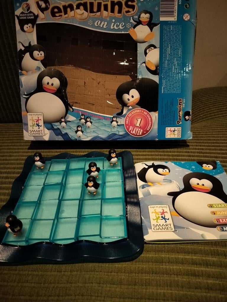 Smart games penguins on ice, Hobby en Vrije tijd, Een of twee spelers, Ophalen, Gebruikt, Smart Games