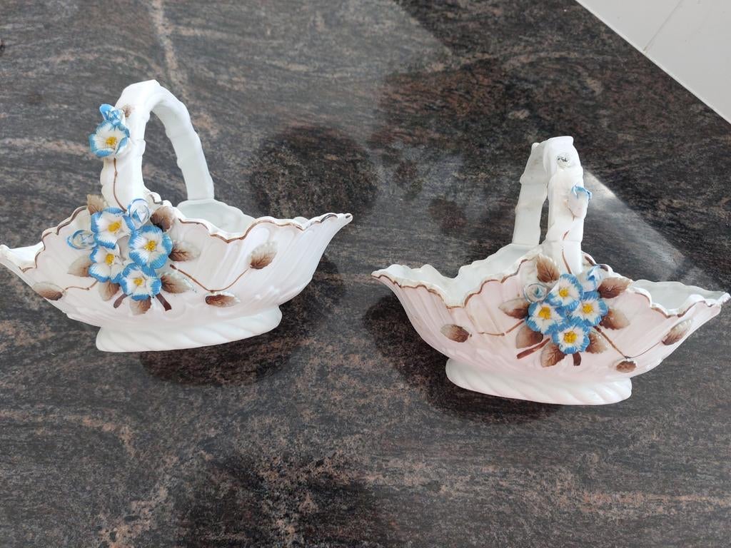 2 decoratieve mandjes, Ophalen of Verzenden