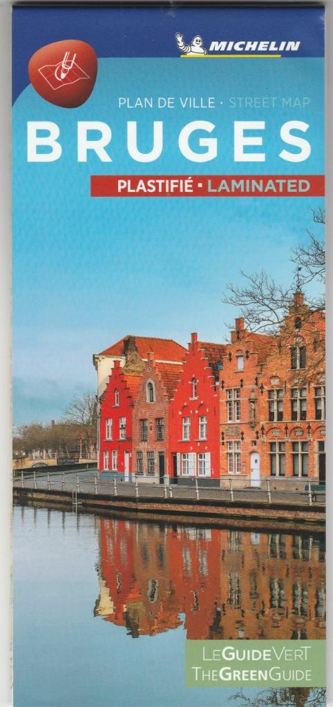 Kaart van Brugge, Michelin, schaal 1:11.500, Michelin, Verzenden, Nieuw, Benelux