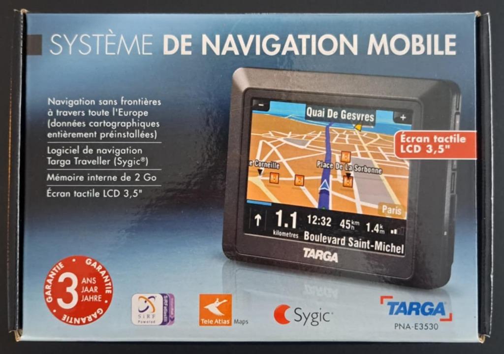 TARGA PNA-E3530 GPS omgebouwd naar PDA via Mio Pocket Mini 4, Telecommunicatie, Pda's, Gebruikt, Windows Mobile, Overige merken
