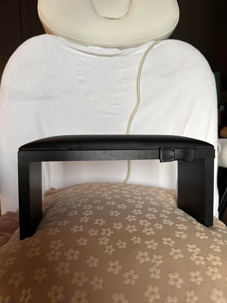 Zwarte armsteun met strik, Ophalen of Verzenden, Gebruikt