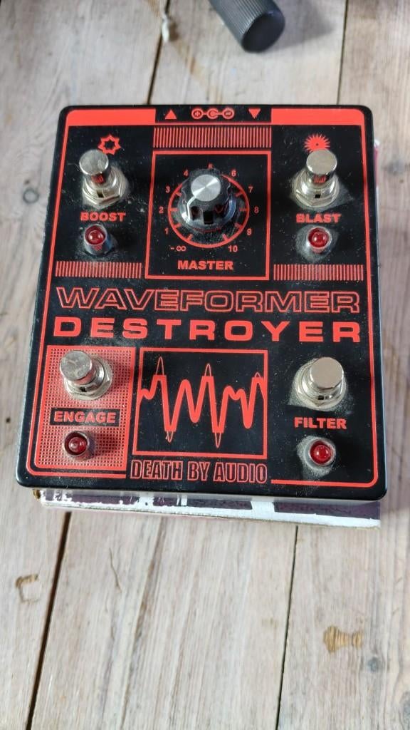 Pédale de distortion Death by audio - Waveform destroyer, Muziek en Instrumenten, Effecten, Zo goed als nieuw, Distortion, Overdrive of Fuzz
