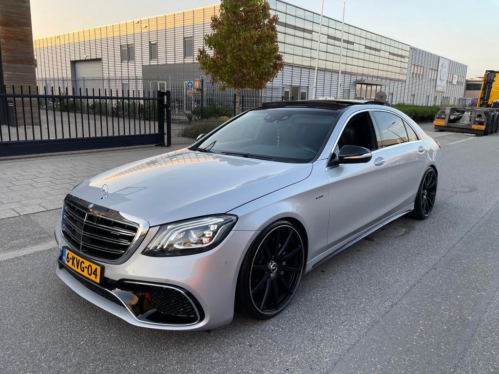 Mercedes S350d Lang 63 Amg look Facelift panorama, Auto's, Diesel, Particulier, Achteruitrijcamera, Te koop