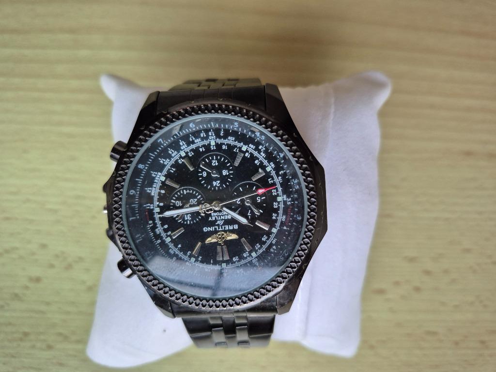 Breitling pour Bentley, Enlèvement, Utilisé, Montre-bracelet, Breitling