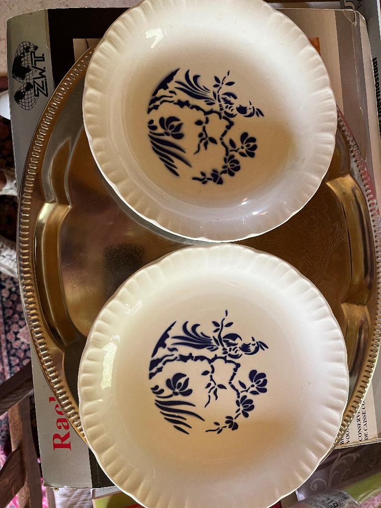 Assiettes, Maison & Meubles, Assiettes(s), Enlèvement, Utilisé, Autres styles
