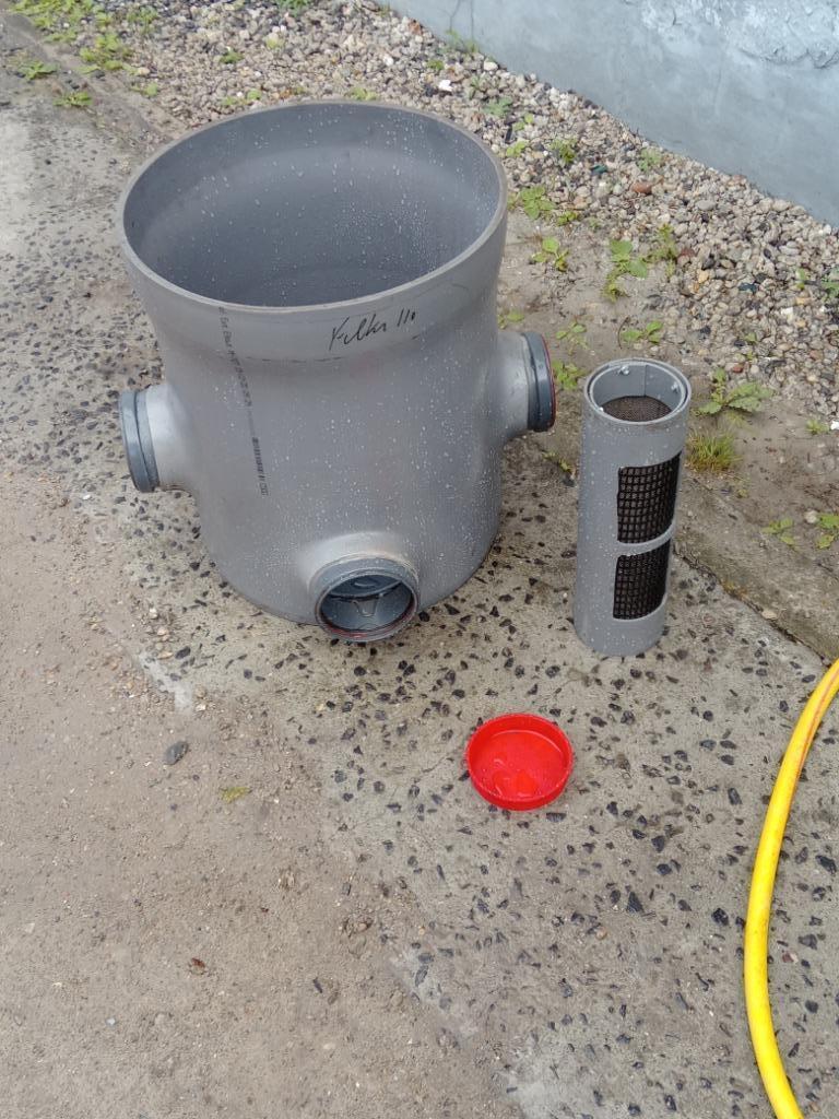 pvc regenwater filterput, Doe-het-zelf en Bouw, Buizen en Afvoer, Ophalen, Nieuw, PVC, Overige typen