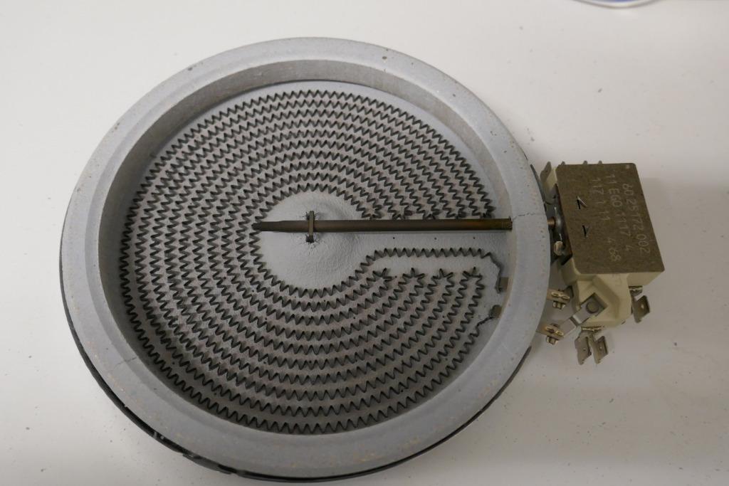 pièce : plaque vitrocéramique KM 5607 élément chauffant, Electroménager, Enlèvement ou Envoi, Utilisé