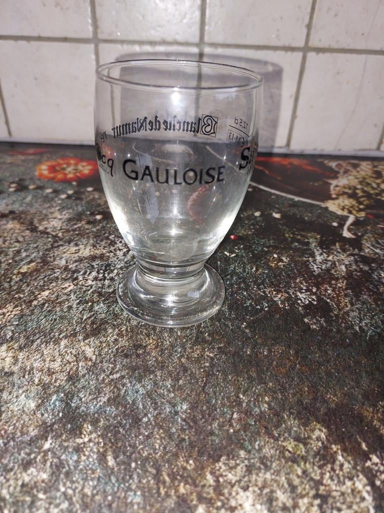 Verre de dégustation de la brasserie gauloise /blanch de nam, Collections, Verres & Petits Verres, Enlèvement ou Envoi, Comme neuf