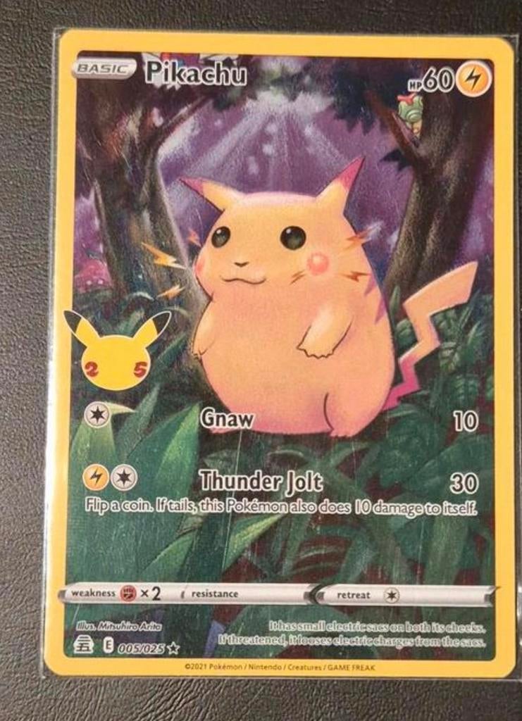 Gezocht: Pikachu celebration 005, Ophalen, Zo goed als nieuw