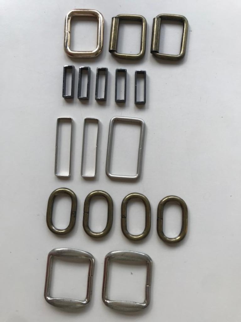 Lot metalen ringen (prijs/stuk) (nr4050), Hobby en Vrije tijd, Ophalen of Verzenden, Zo goed als nieuw, Overige typen