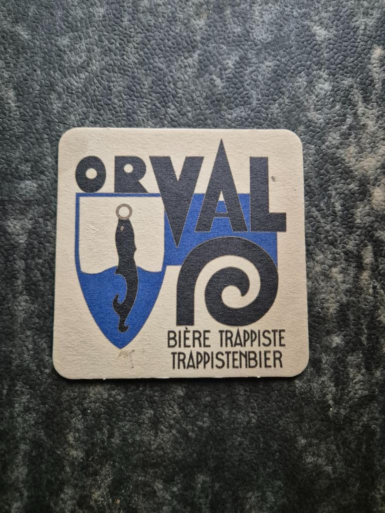 Sous bock Orval (modèle 3), Collections, Enlèvement ou Envoi, Utilisé, Sous-bock, Autres marques