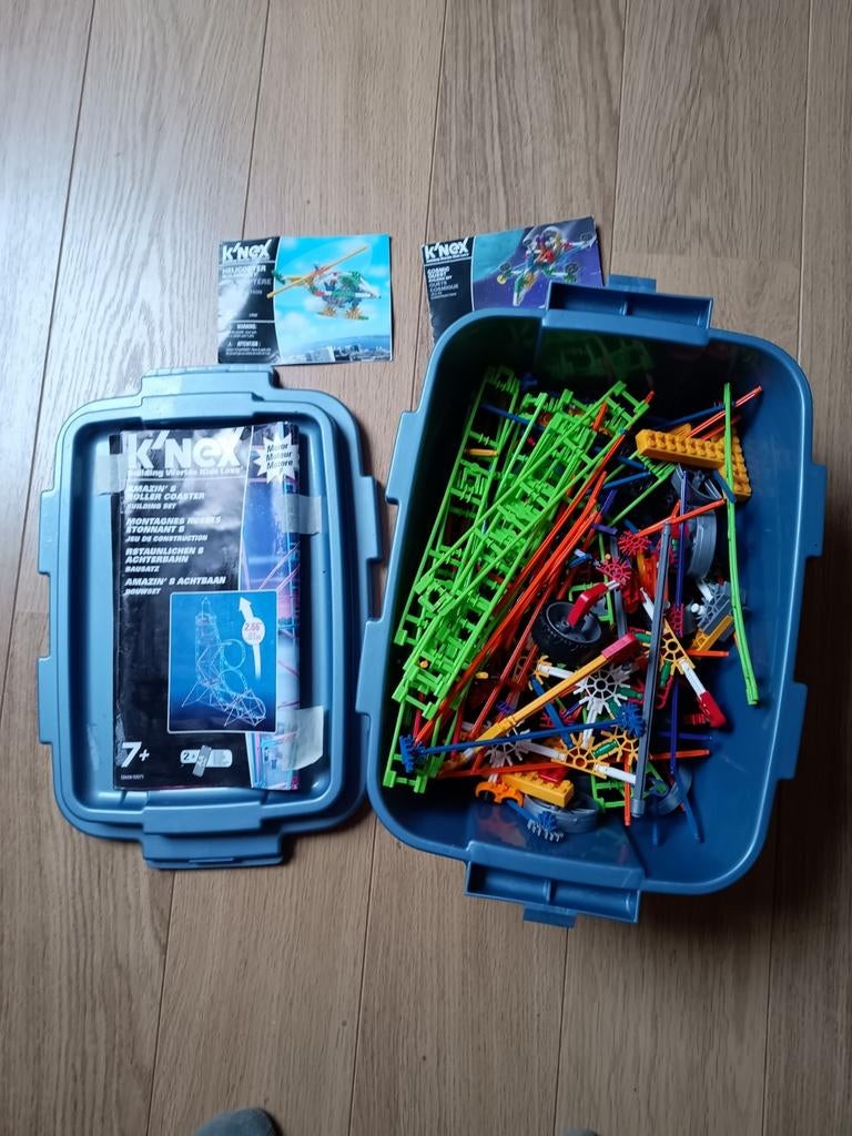 Rollercoaster k'nex, Ophalen