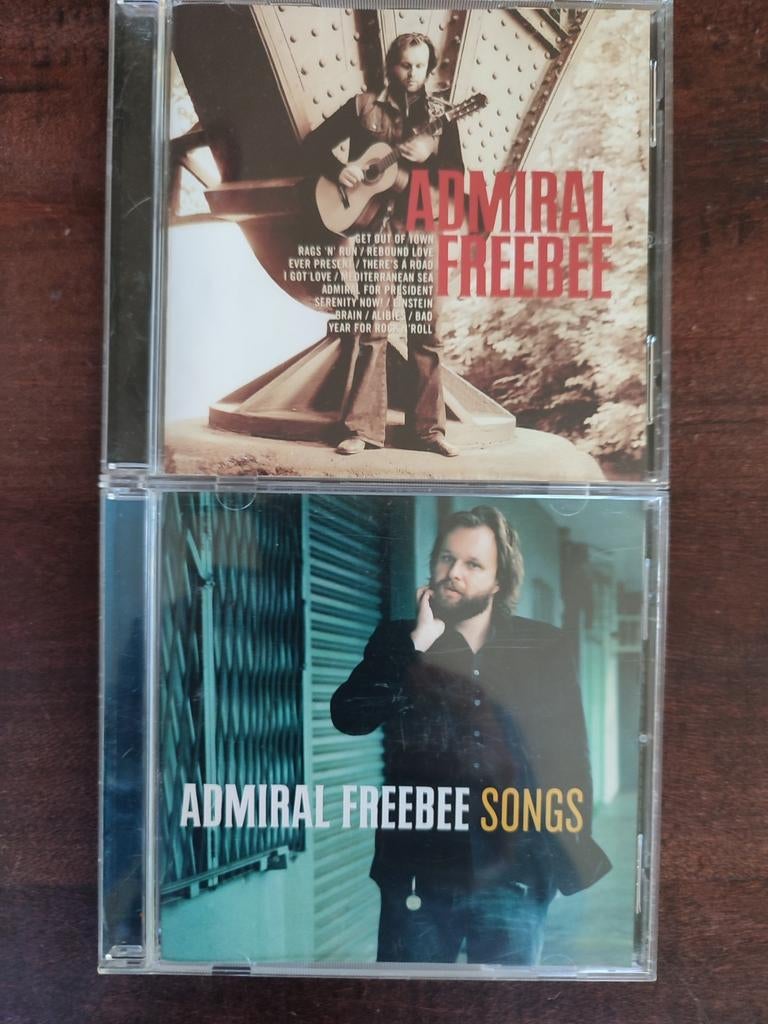2 CD : ADMIRAL FREEBEE - ADMIRAL FREEBEE/CHANSONS, Enlèvement ou Envoi, Comme neuf