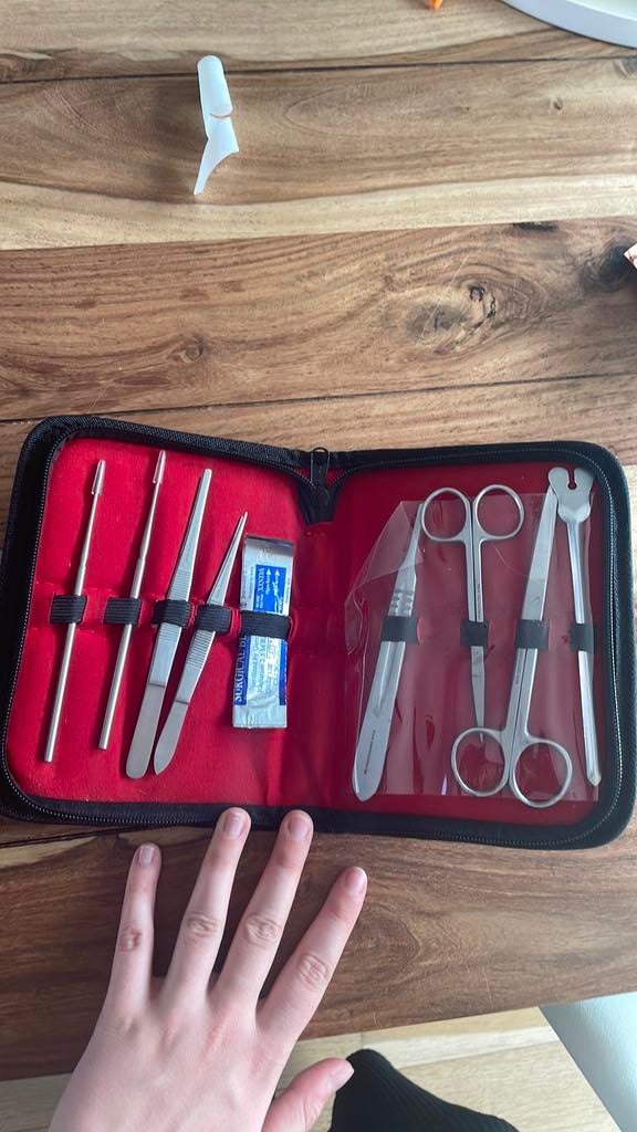 Dissectieset, Ophalen, Nieuw