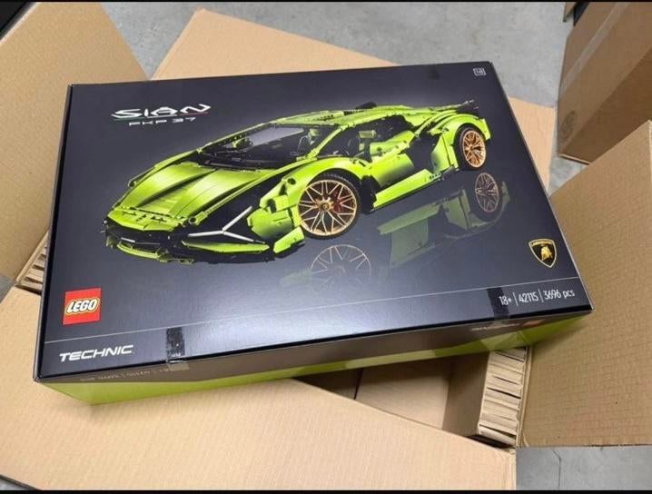 LEGO Technic Lamborghini Sián FKP 37 42115–NIEUW & Ongeopend, Ophalen, Zo goed als nieuw, Complete set, Lego