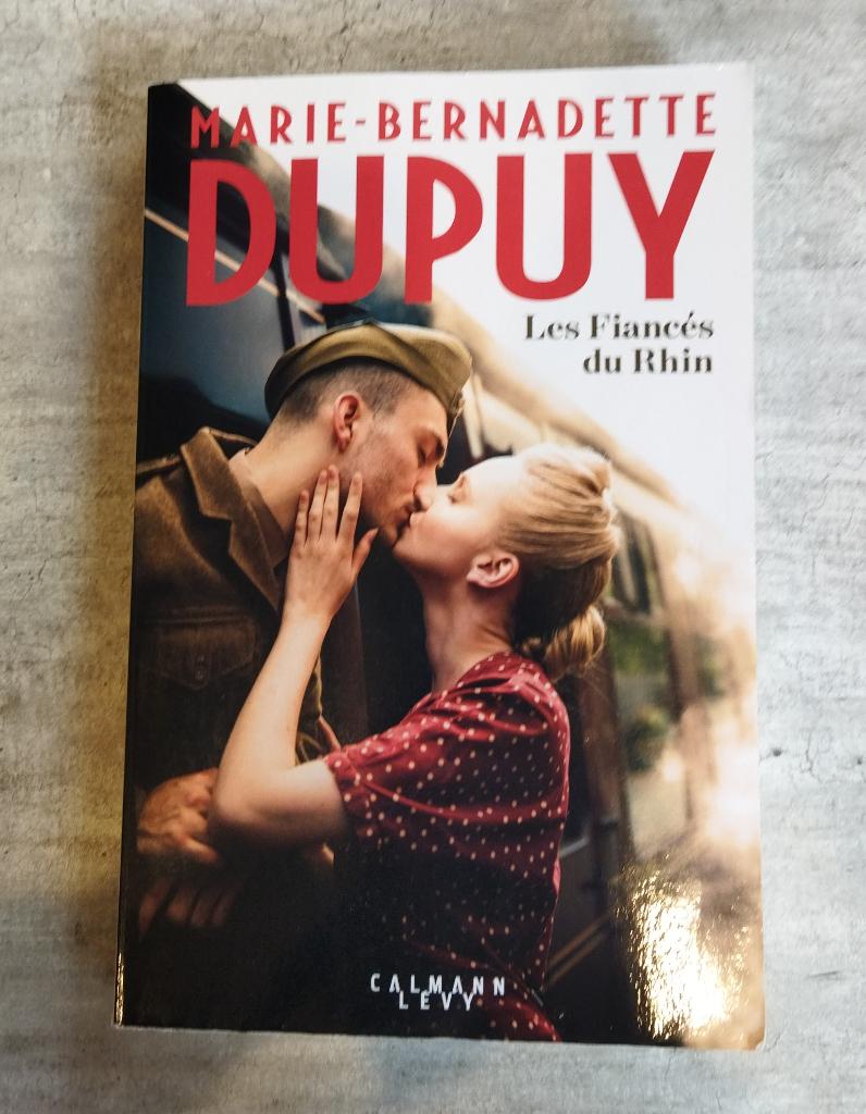 Marie-Bernadette Dupuy - Les fiancés du Rhin, Livres, Romans, Enlèvement ou Envoi, Marie-Bernadette Dupuis, Belgique, Utilisé