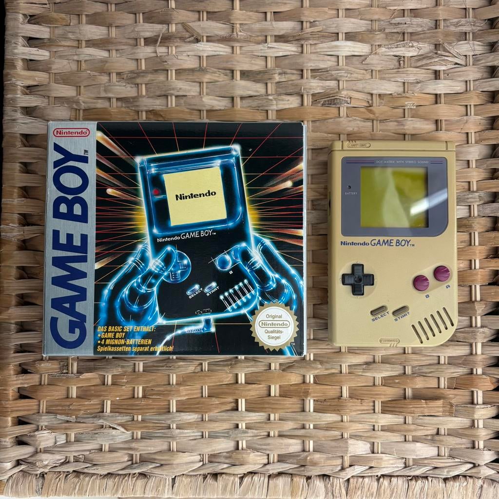 Console Nintendo game boy fat avec boîte, Envoi, Comme neuf