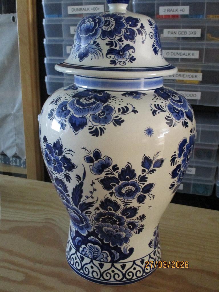 3 delige delfts blauwe vazen, Enlèvement