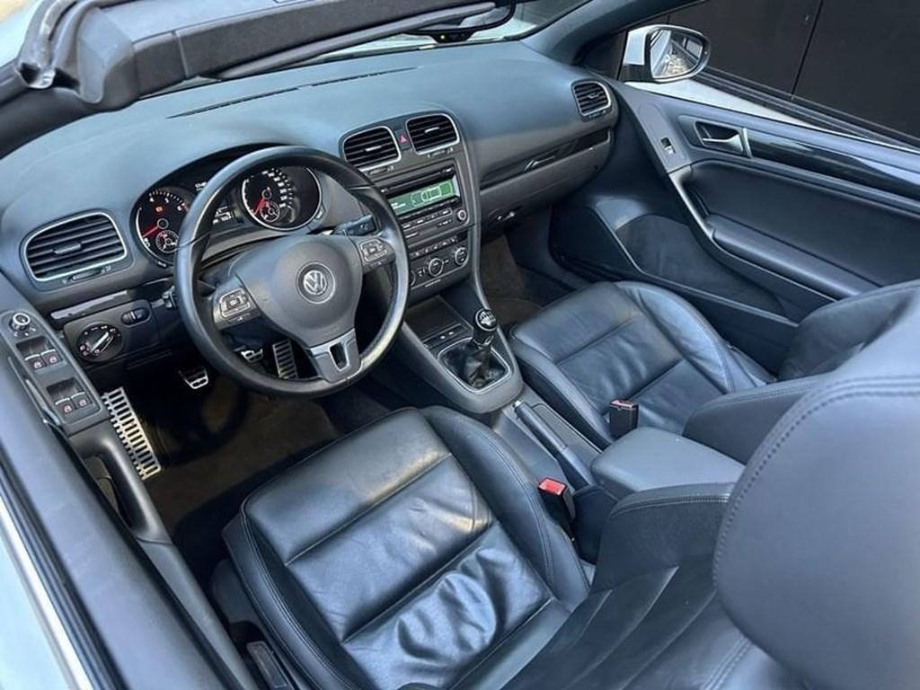 Volkswagen Golf Cabriolet 1.4 TSi Cabrio ,Leder/LED+Xenon/v, Autos, Euro 5, Achat, Boîte manuelle, Noir