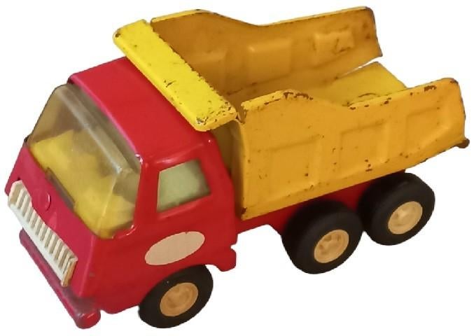 Tonka kiepwagen in metaal., Antiek en Kunst, Ophalen of Verzenden