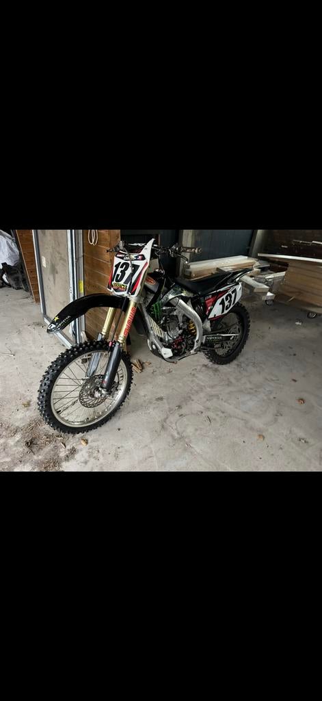 Moto cross Honda 450 CR, Enlèvement, Comme neuf, Honda