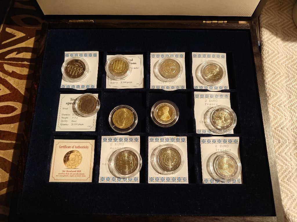 EURO collector premières frappes, Timbres & Monnaies, Monnaies | Europe | Monnaies euro, Enlèvement, Autres pays, Série