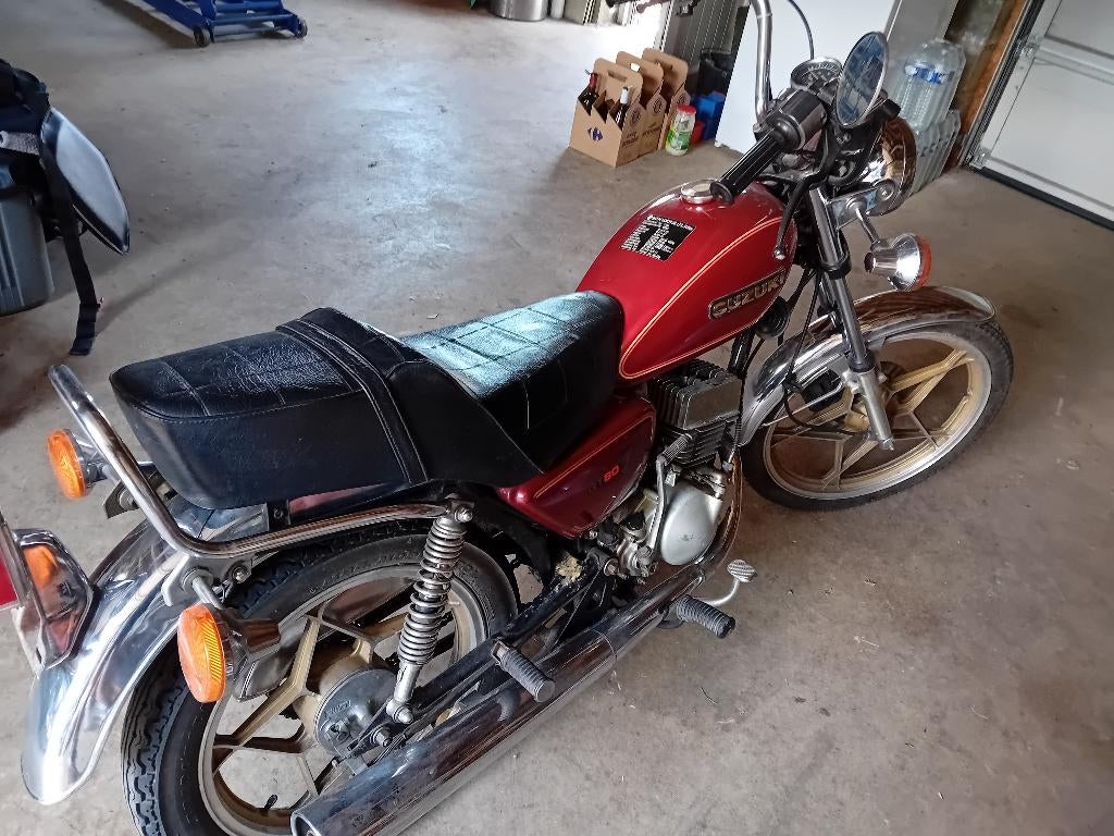 2 suzuki gt 80l, Motos, Jusqu'à 11 kW, Chopper, 1 cylindre, 80 cm³