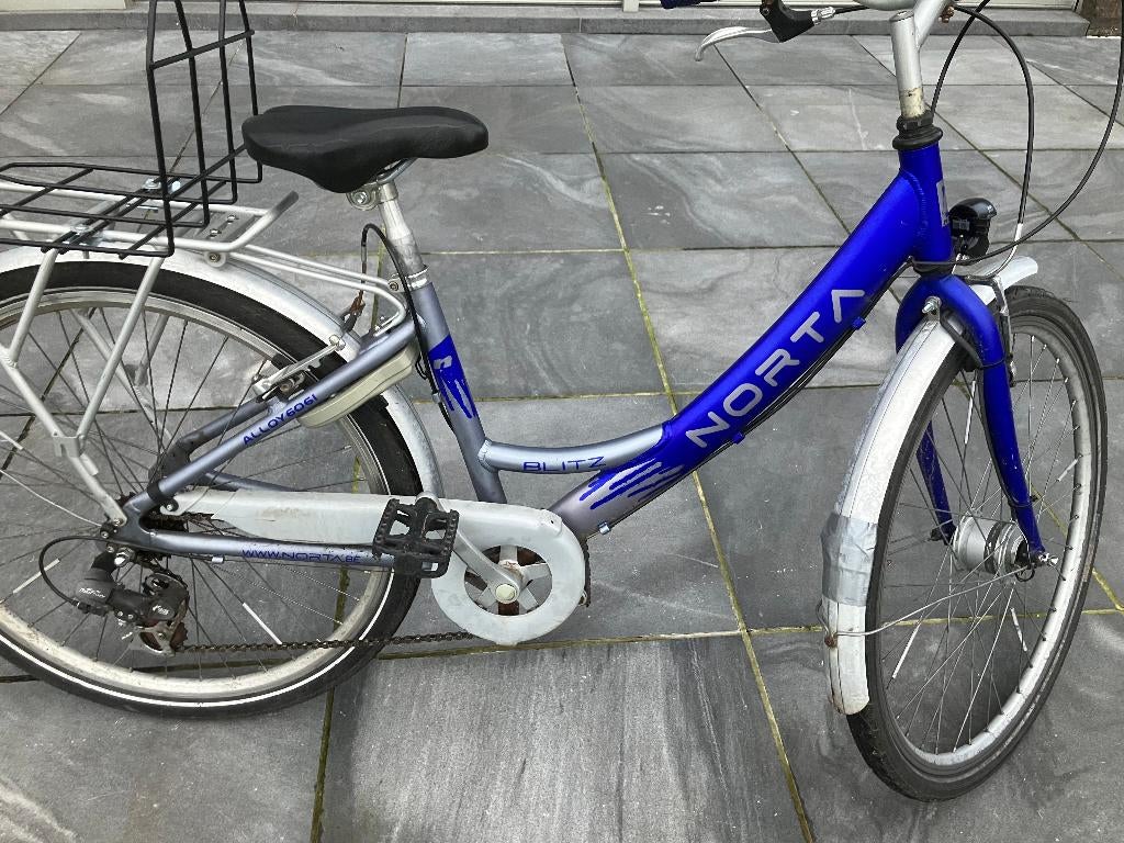 Meisjesfiets NORTA maat 22, Fietsen en Brommers, Ophalen, Gebruikt, Versnellingen