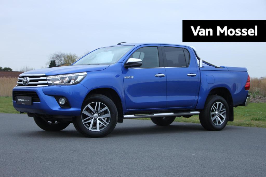 Toyota Hilux 2.4 D-4D Double Cab Aut. Limited, 2095 kg, Achat, Carnet d'entretien, Noir