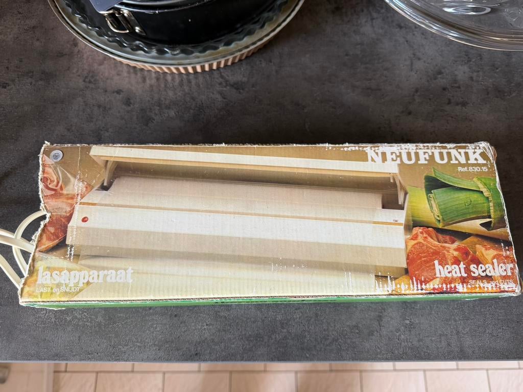 Folie sealer, Ophalen, Gebruikt