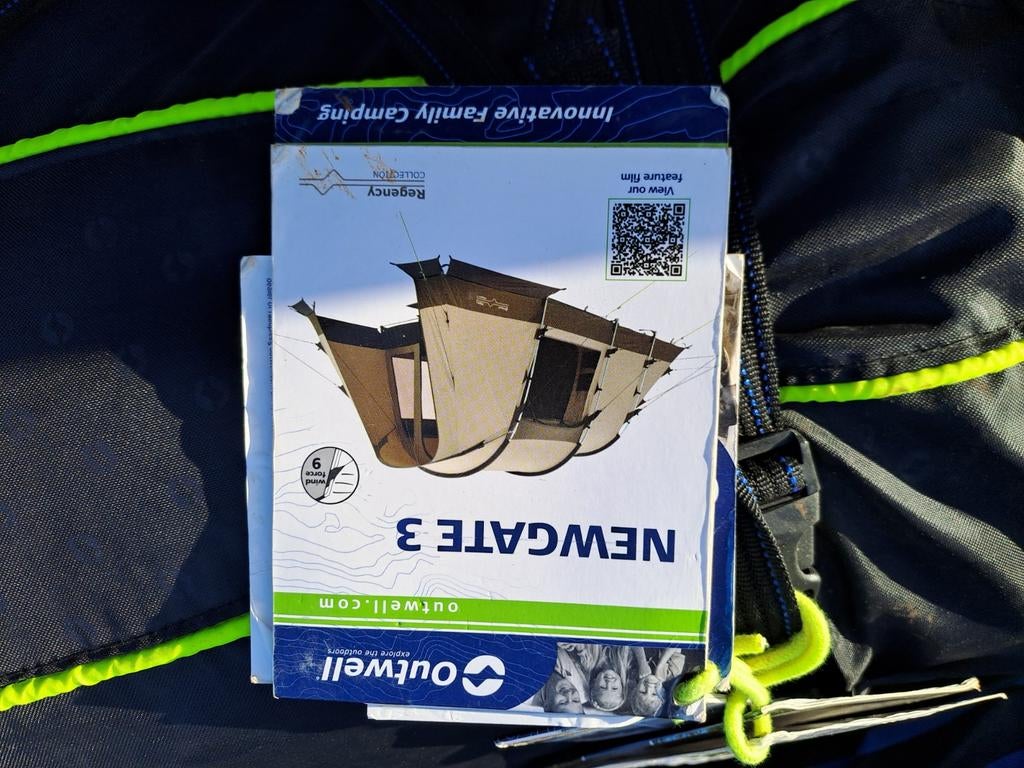 Tent outwel newgate 3, Caravans en Kamperen, Tenten, Ophalen