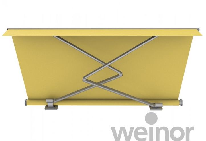 Zonnewering Weinor Livona (NIEUW), Tuin en Terras, Zonneschermen, Ophalen, Knikarmscherm