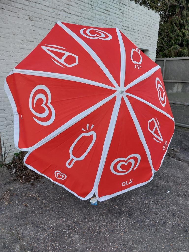 OLA parasol, Ophalen, Strandparasol